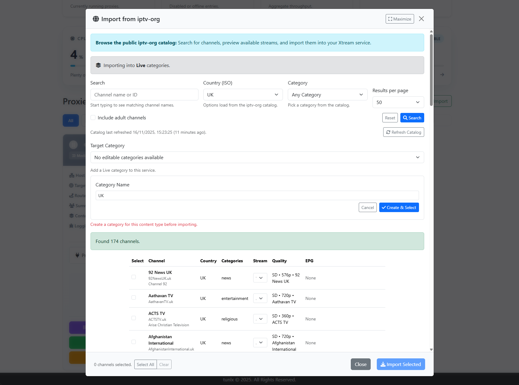 Import from iptv-org
